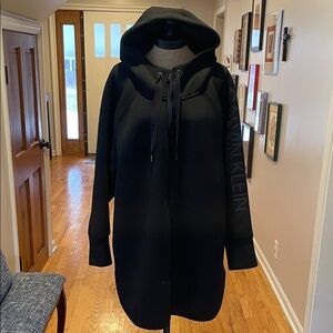 Calvin Klein Black Hooded Zip Jacket